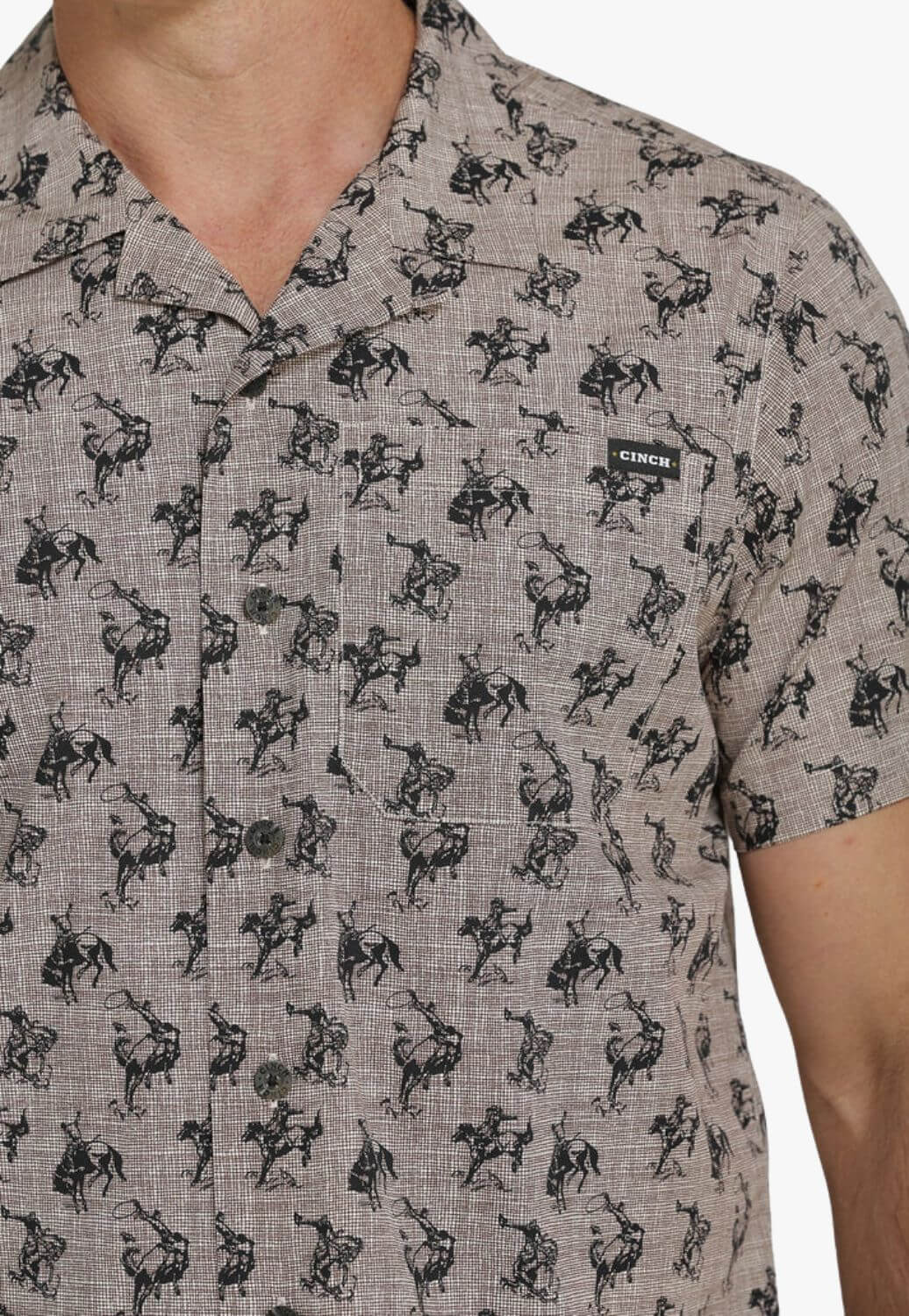 Cinch Mens Graphic Short Sleeve Shirt