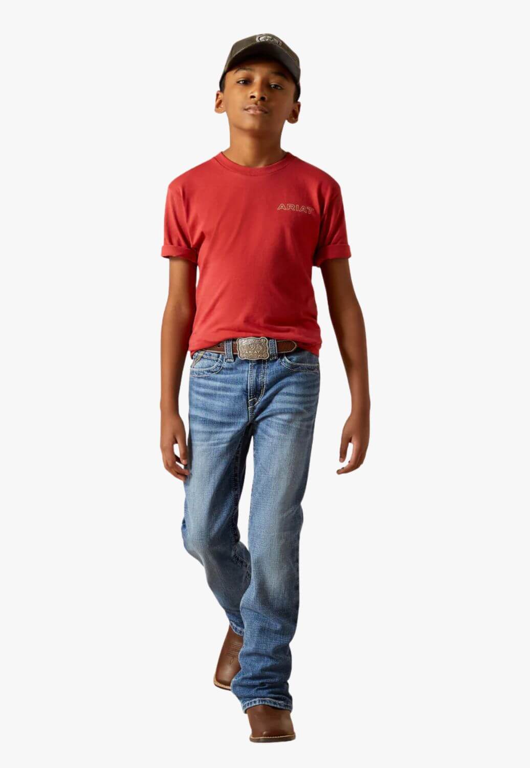 Ariat Boys Patriot Buffalo Coin T-Shirt