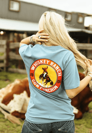 Whiskey Bent Hat Co Cow Punchin T-Shirt