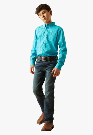 Ariat Boys Willke Long Sleeve Shirt