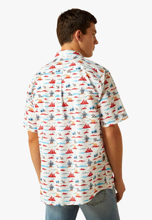 Ariat Mens Scout Short Sleeve Shirt