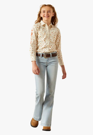 Ariat Girls Team Kirby Long Sleeve Shirt