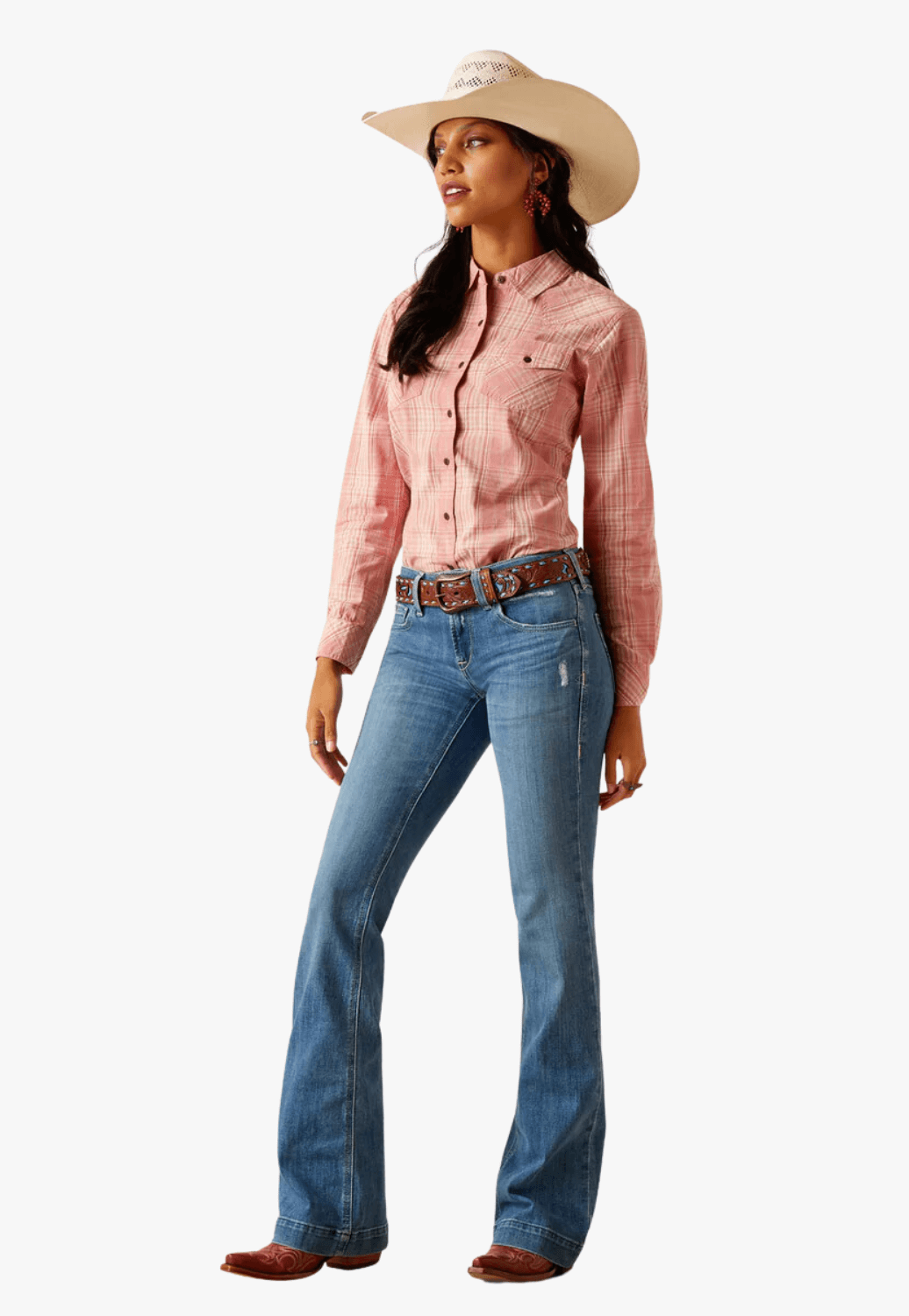 Ariat Womens Leila Mid Rise Slim Trouser - Minnesota