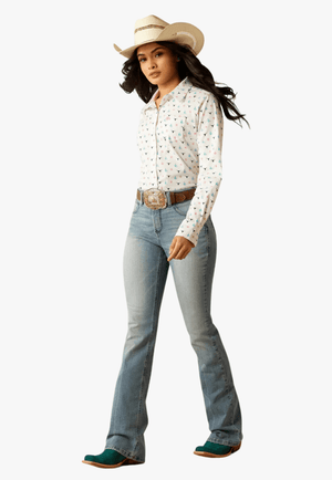 Ariat Womens Bessie High Rise Boot Cut Jean - Sabine