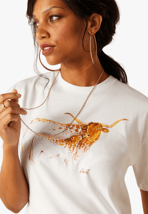 Ariat Womens Maternal Cow T-Shirt