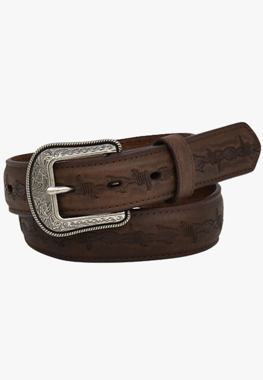 3D Belt Co. CLOTHING-Boys Belts & Braces 3D Boys Embossed Barbed Wire Belt