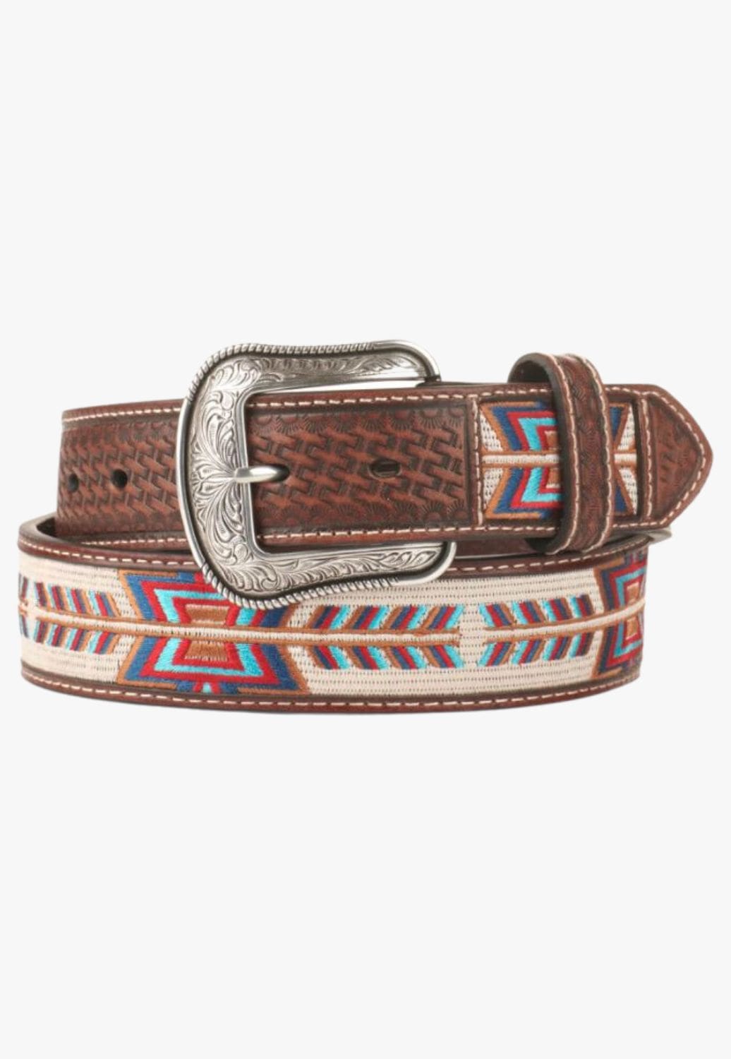 3D Belt Co. CLOTHING-Mens Belts & Braces 3D Mens Embroidered Arrow Belt