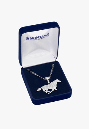 Montana Out West Running Horse Necklace