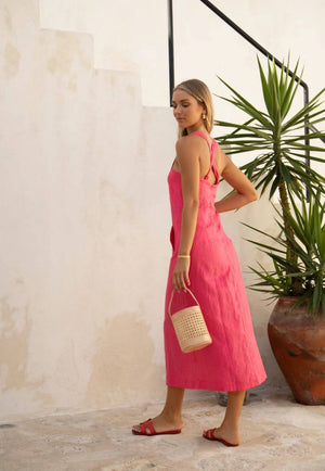 LJC Designs Goldie Cotton Dress