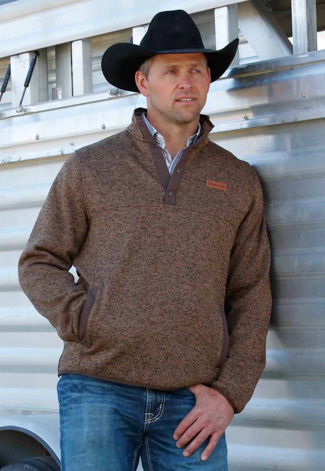 Mens Polar Fleece Pullover