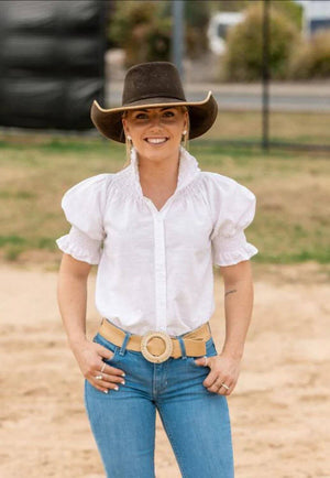 Black Colt Clothing Womens Short Sleeve Shirt