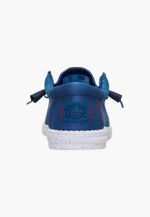 Hey Dude Mens Wally Stretch Sox Shoe