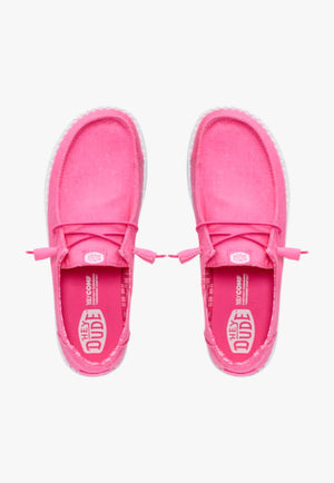 Hey Dude Womens Wendy Stretch Canvas Shoe