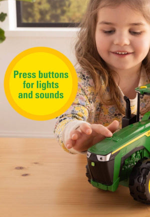 John Deere Tractor with Lights & Sound