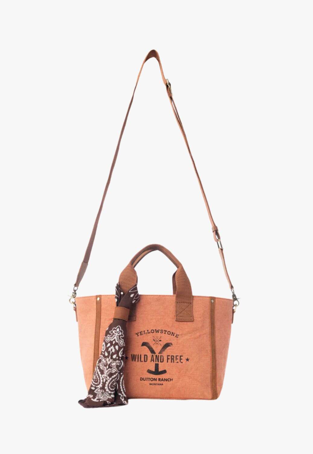 Myra Yellowstone Echo Valley Crossbody Bag with Scarf