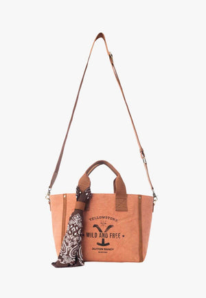 Myra Yellowstone Echo Valley Crossbody Bag with Scarf