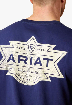 Ariat Mens Mesa Motif Lockup T-Shirt