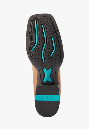 Ariat Womens Round Up Back Zip Top Boot