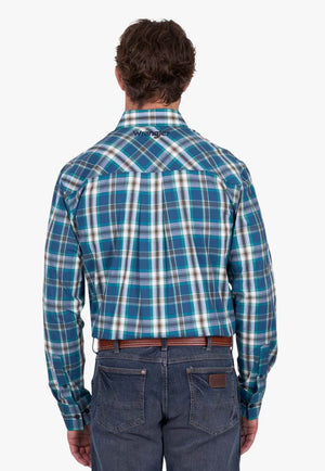 Wrangler Mens Erik Long Sleeve Shirt