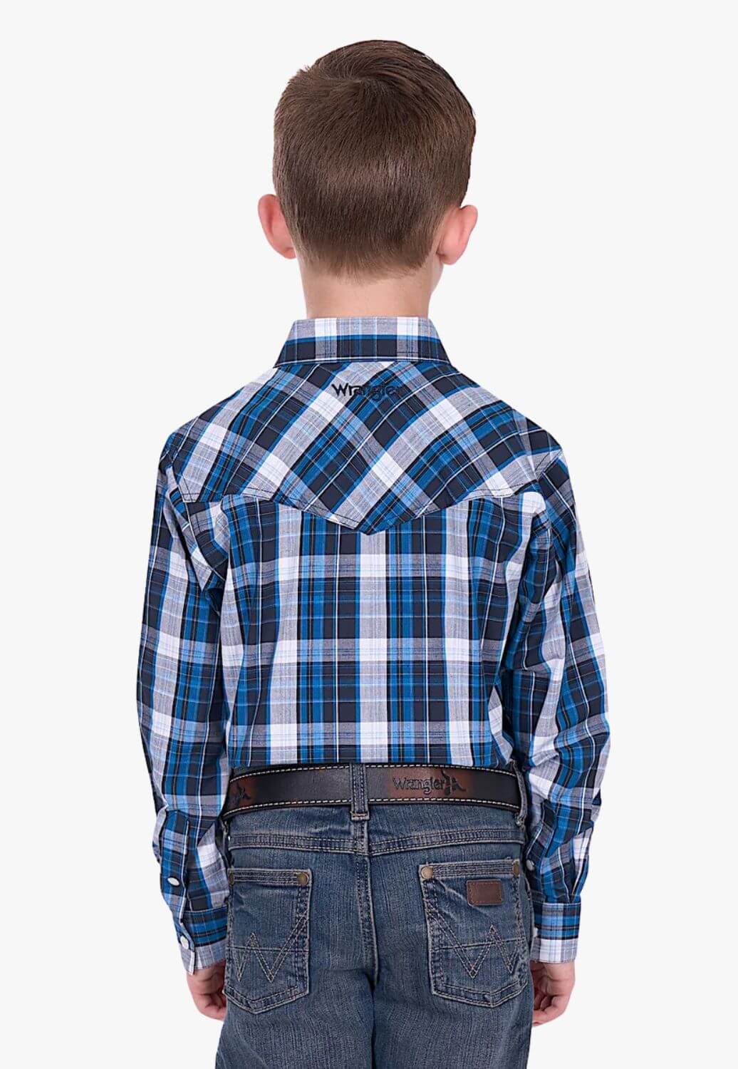 Wrangler Boys Tony Logo Long Sleeve Shirt