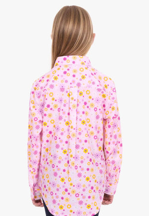Hard Slog Girls Daisy Long Sleeve Shirt