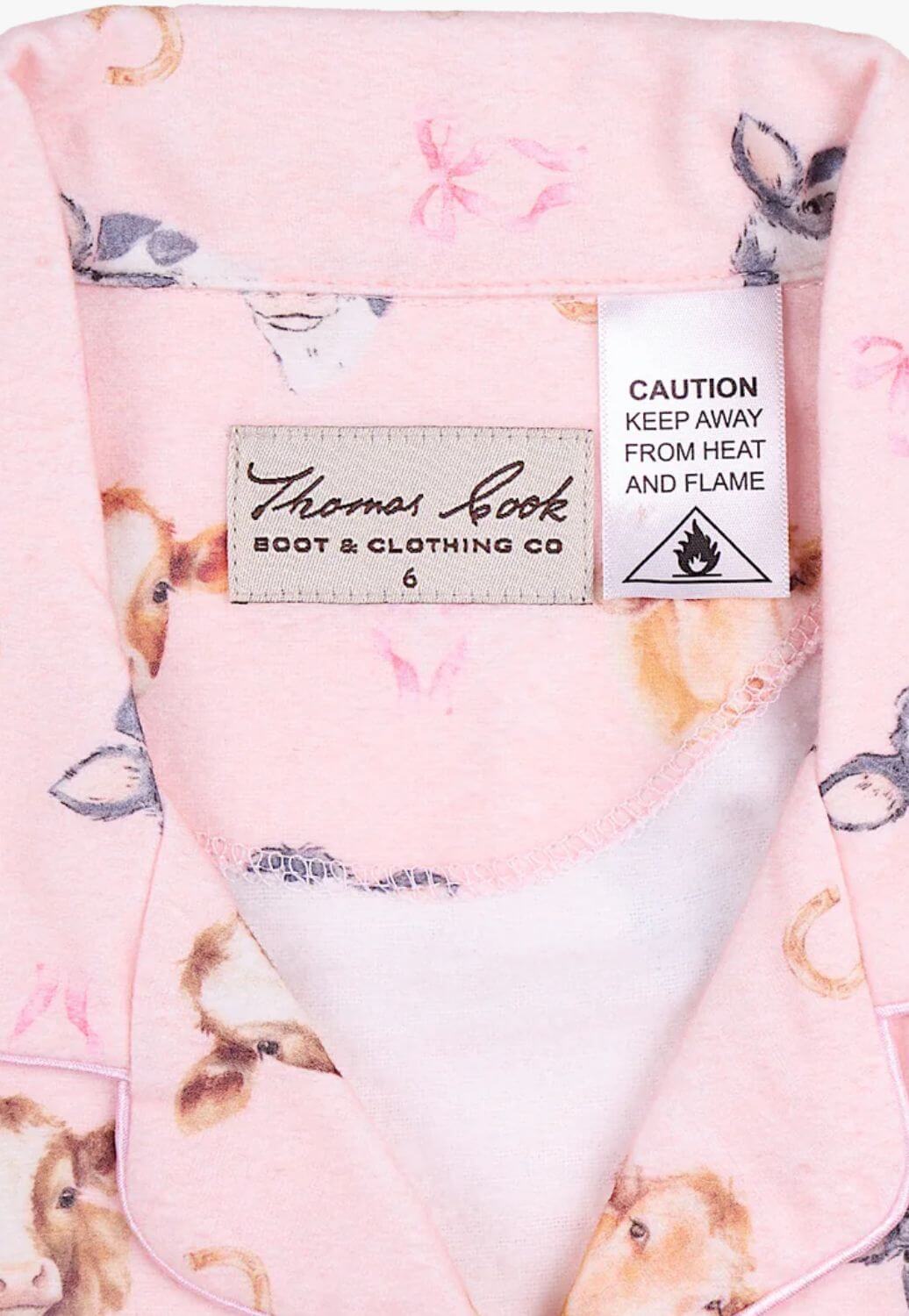 Thomas Cook Girls Chloe Long Sleeve Pyjamas