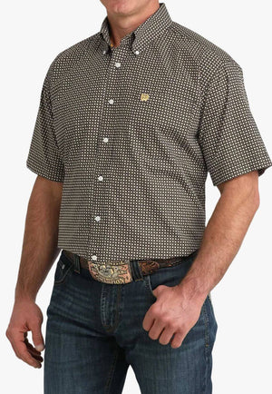 Cinch Mens Classic Fit Short Sleeve Shirt