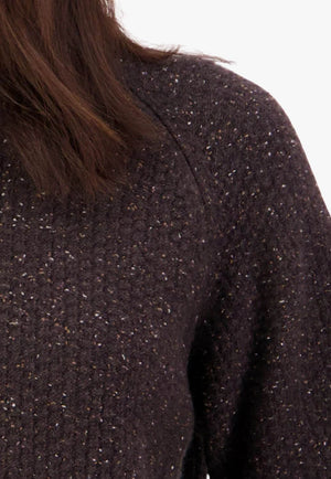 Swanndri Waffle Crew Pullover Espresso 8