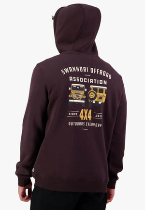 Swanndri Mens 4X4 Association Hoodie