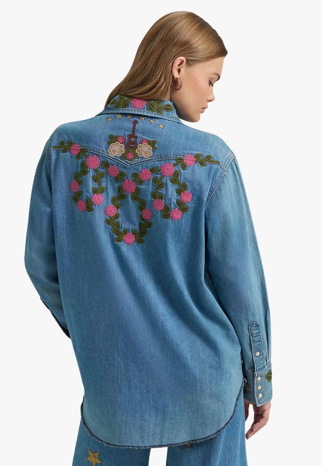 Wrangler X Lainey Wilson Womens Embroidered Shirt