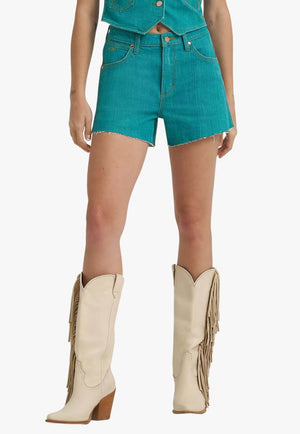 Wrangler X Lainey Wilson Womens High Rise Shorts
