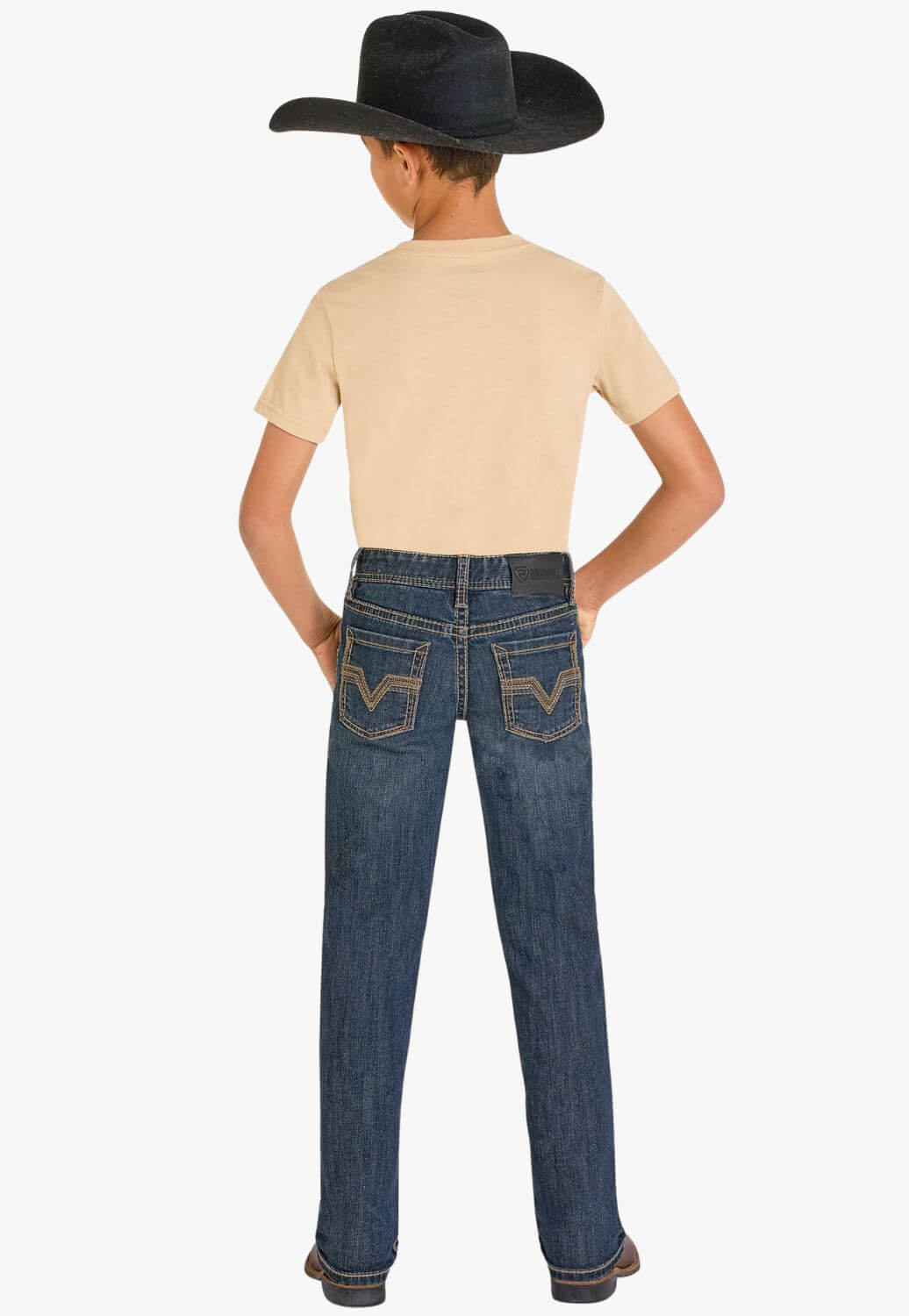 Rock & Roll Boys Revolver Slim Fit Bootcut Jean