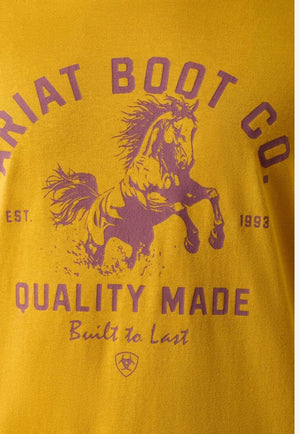Ariat Mens College Bronco T-Shirt