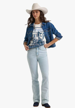 Wrangler Womens Rodeo Archive Girlfriend T-Shirt