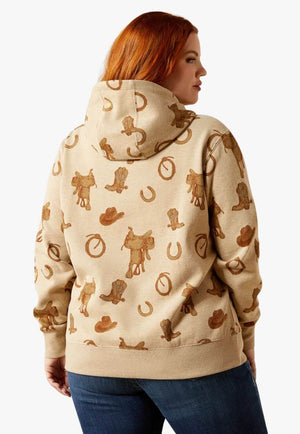 Ariat Womens Printed Hoodie
