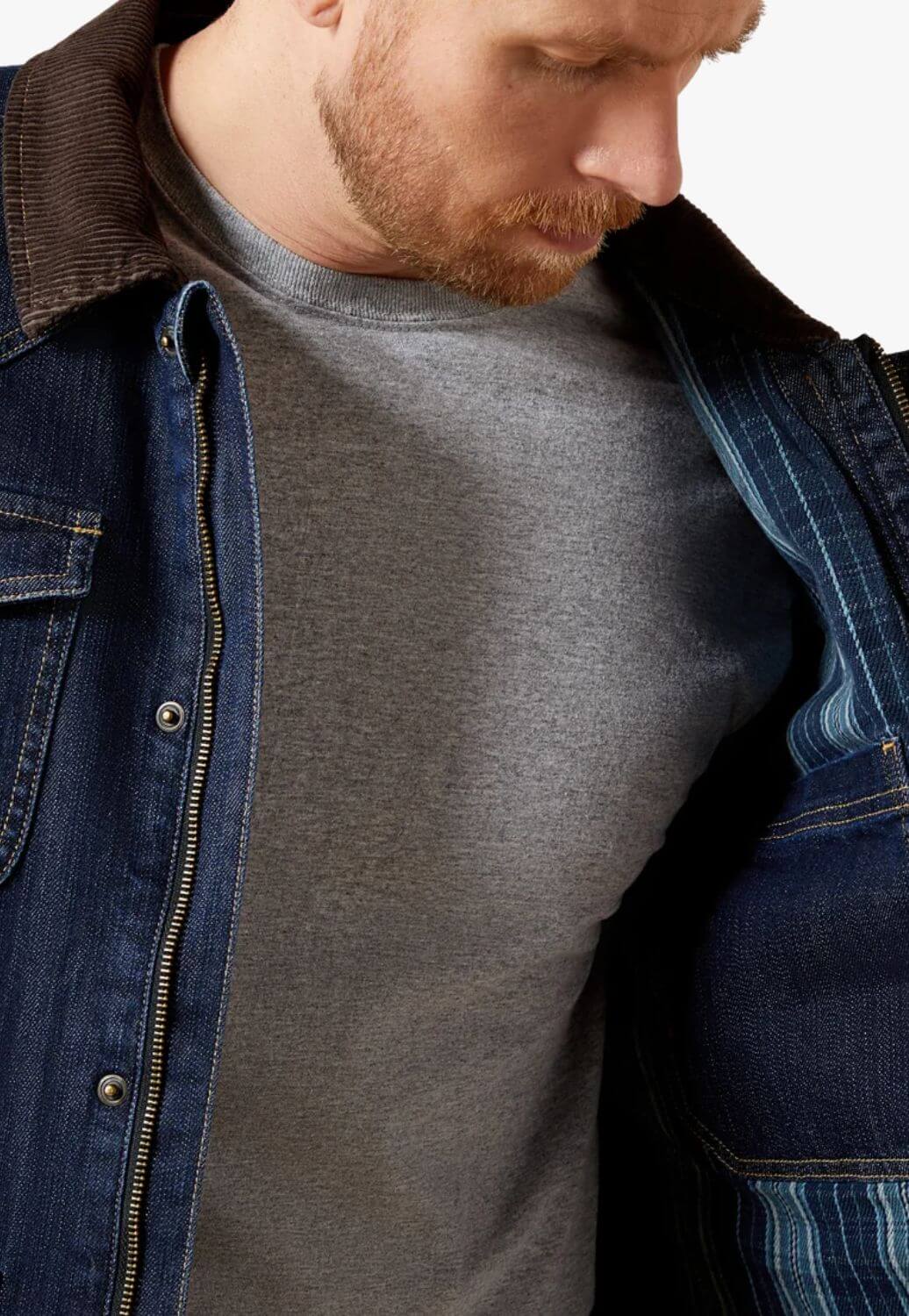 Ariat Mens Denim Chore Jacket