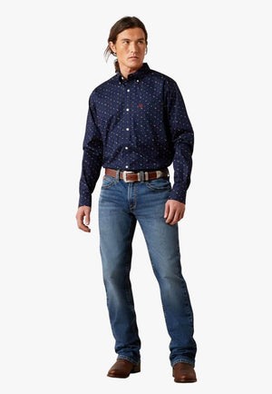 Ariat Mens Beaux Fitted Long Sleeve Shirt