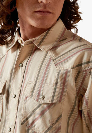 Ariat Mens Hines Long Sleeve Snap Shirt