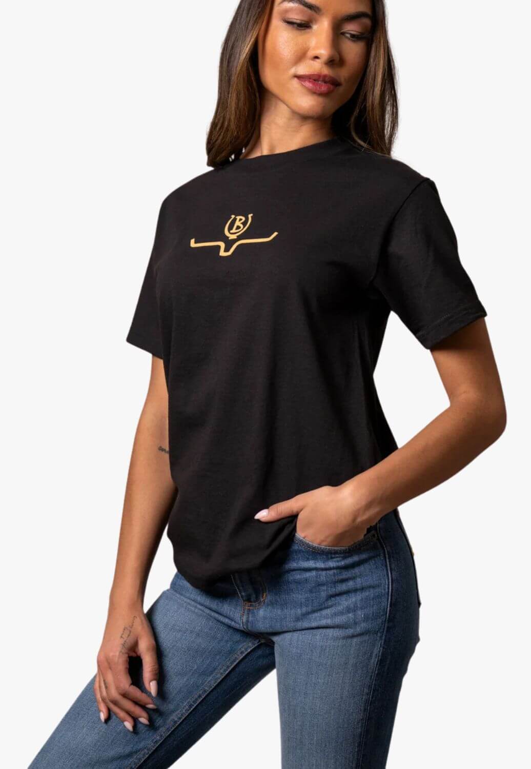 Kimes Ranch Womens Lucky B Saddle T-Shirt