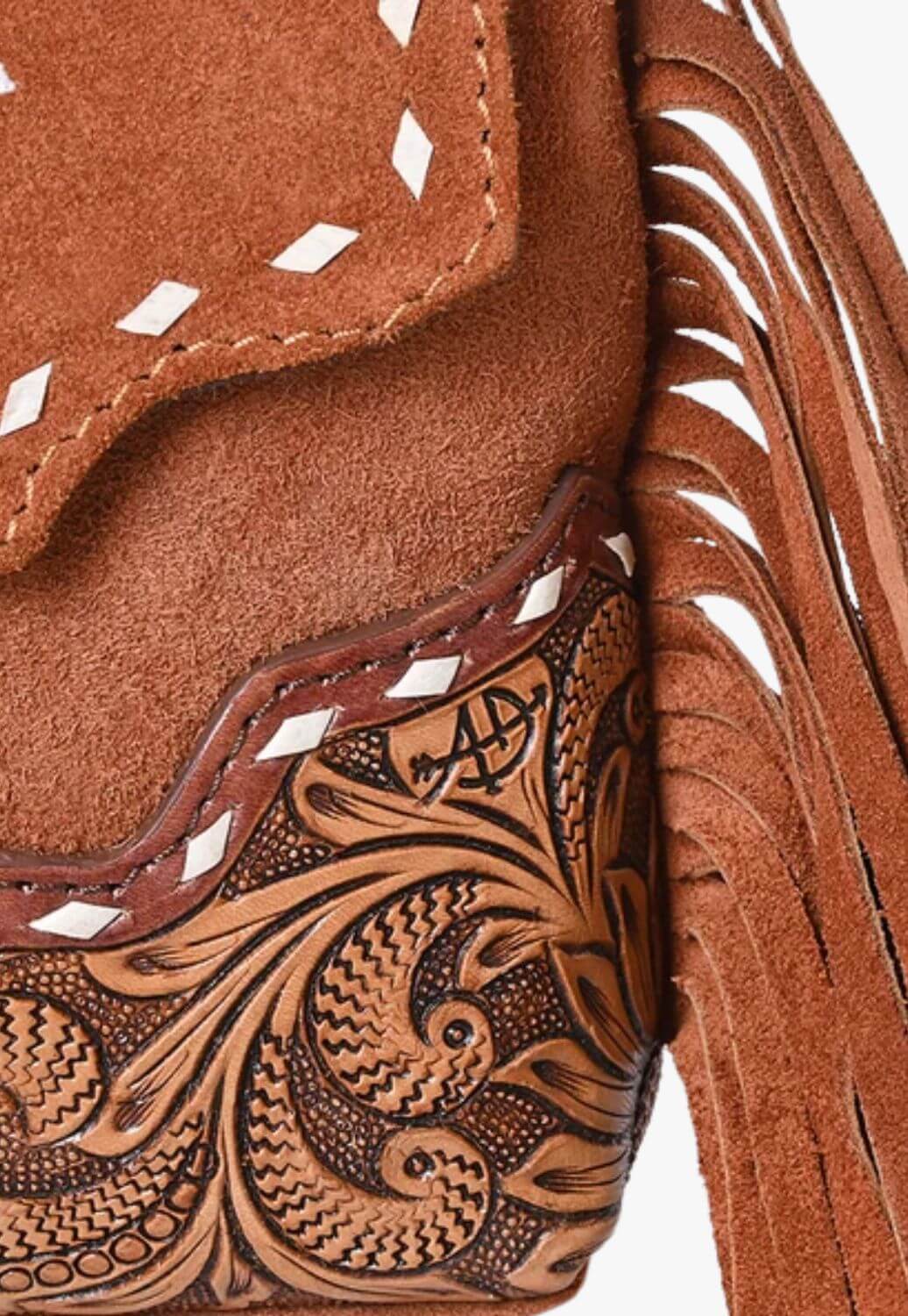 American Darling Crossbody Bag with Fringe