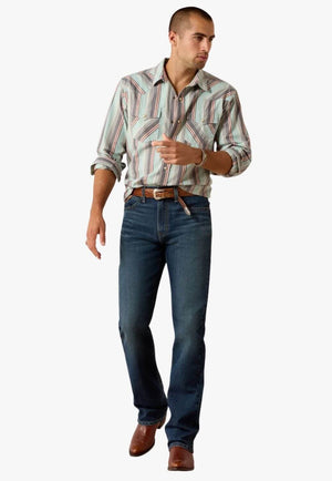 Ariat Mens Long Sleeve Snap Shirt