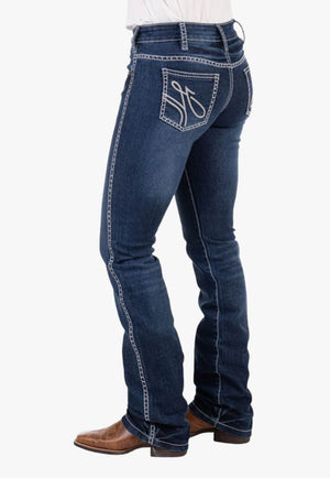 Hitchley & Harrow Womens Mid Rise Jean