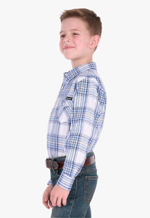 Wrangler Boys Eric Long Sleeve Shirt