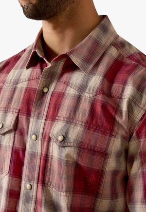 Ariat Mens Hawthorne Long Sleeve Snap Shirt