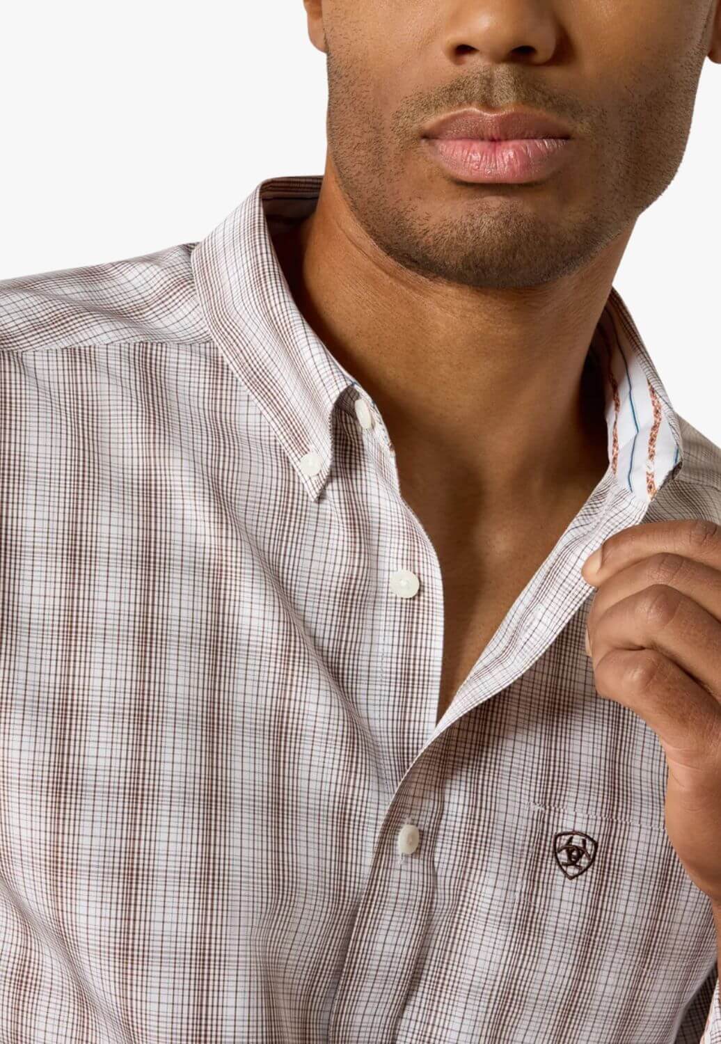 Ariat Mens Fitted Long Sleeve Shirt
