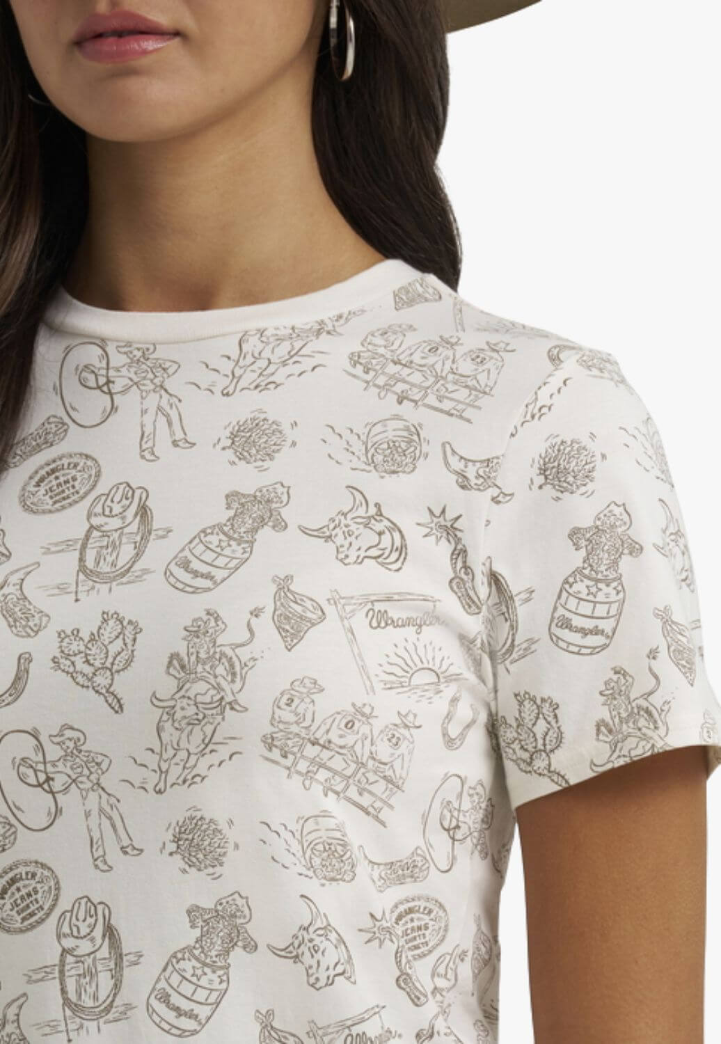 Wrangler Womens Rodeo T-Shirt