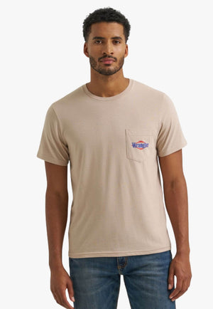 Wrangler Mens Logo Graphic T-Shirt