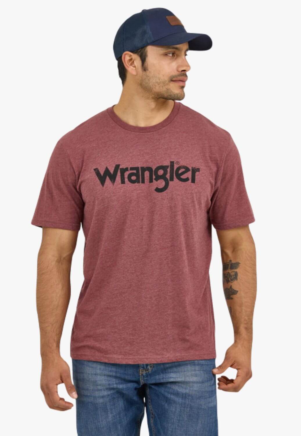 Wrangler Mens Kabel Heather T-Shirt