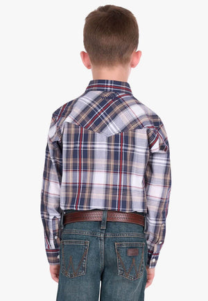 Wrangler Boys Shaun Long Sleeve Shirt