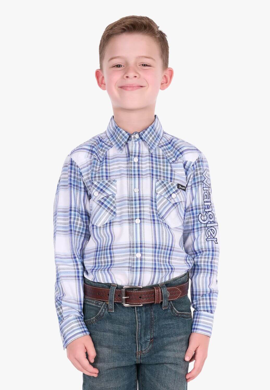 Wrangler Boys Eric Long Sleeve Shirt